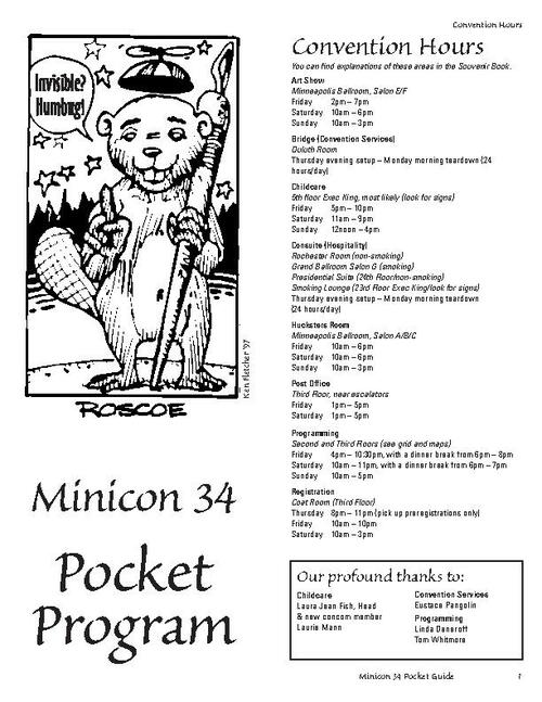 Pocket Program